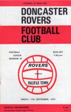 Doncaster Rovers v Halifax Town