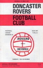 Doncaster Rovers v Chesterfield