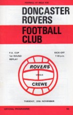 Doncaster Rovers v Crewe Alexandra
