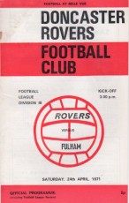 Doncaster Rovers v Fulham