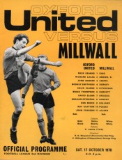 Oxford United v Millwall