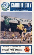 Cardiff City v Queens Park Rangers