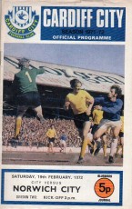 Cardiff City v Norwich City