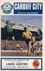 Cardiff City v Leeds United