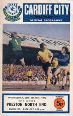 Cardiff City v Preston North End