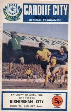 Cardiff City v Birmingham City