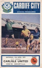 Cardiff City v Carlisle United