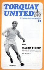 Torquay United v Oldham Athletic