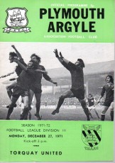 Plymouth Argyle v Torquay United