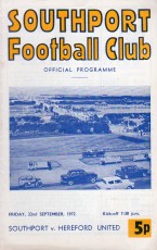 Southport v Hereford United