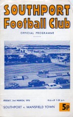 Southport v Mansfield Town