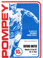 Portsmouth v Oxford United