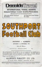 Southport v Aldershot Town