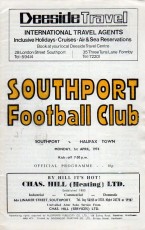 Southport v Halifax Town