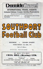 Southport v Oldham Athletic