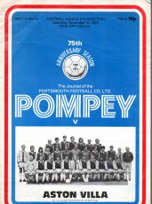 Portsmouth v Aston Villa