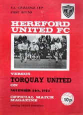 Hereford United v Torquay United