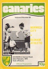 Norwich City v Oldham Athletic