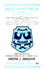 Chester City v Doncaster Rovers