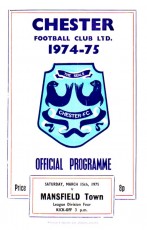 Chester City v Mansfield Town