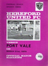 Hereford United v Port Vale