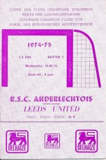 Anderlecht v Leeds United
