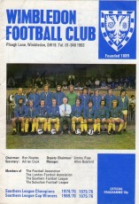 Wimbledon v Hitchin Town