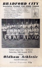 Bradford City v Oldham Athletic