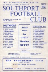 Southport v Doncaster Rovers