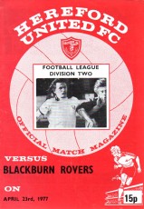 Hereford United v Blackburn Rovers