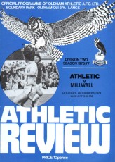 Oldham Athletic v Millwall