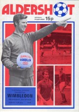 Aldershot Town v Wimbledon