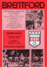 Brentford v Wimbledon