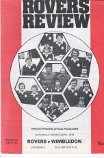 Doncaster Rovers v Wimbledon