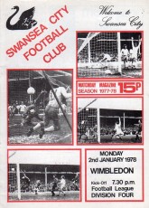 Swansea City v Wimbledon