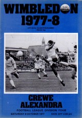 Wimbledon v Crewe Alexandra