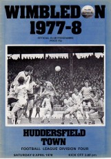 Wimbledon v Huddersfield Town