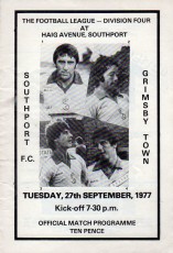 Southport v Grimsby Town