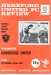 Hereford United v Cambridge United