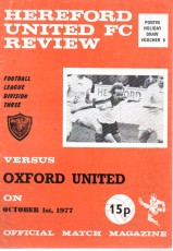 Hereford United v Oxford United