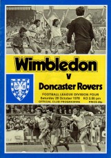 Wimbledon v Doncaster Rovers