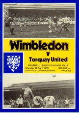 Wimbledon v Torquay United