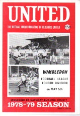 Hereford United v Wimbledon