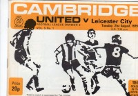 Cambridge United v Leicester City