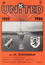 Dundee United v Stockholm