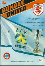 Dundee United v Gothenburg