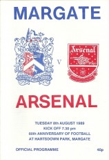 Margate v Arsenal