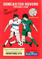 Doncaster Rovers v Hereford United