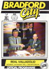 Bradford City v Real Valladolid