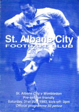 St Albans City v Wimbledon